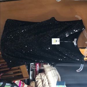 Calvin Klein sequined top